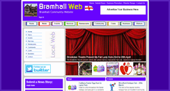 Desktop Screenshot of bramhallweb.co.uk